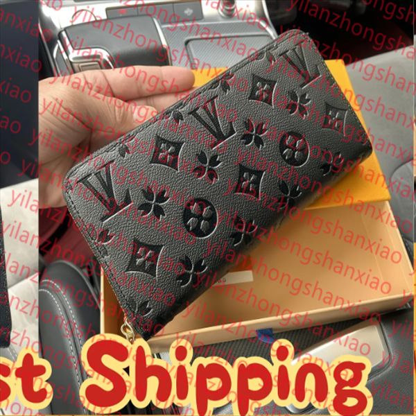 wholesale brand designer women wallets Top quality purses pu leather classic style multicolor Mmen short wallet Card holder Holders classic