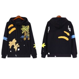 Unisex PALM Trendy Graphic Hoodie with Matching Tracksuit Pants