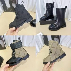 brand Kids children Boots Chestnut Fur Slides Sheepskin Shearling Mules Womens Boys Girls Ultra Mini Platform Boot Slip-on Shoes Suede Fall Winter shoe11