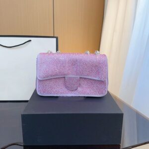 Designers bags Real Women luxurys Diamond Shoulder bag Evening bag Handbags Messenger Handle Chain Bag Clutch Flap crossbody bag lady clutch Fortune bag 25m