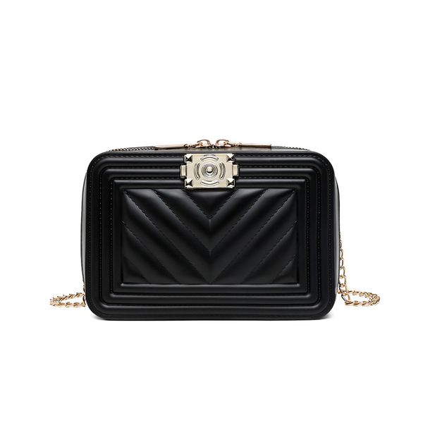 Factory Wholesale Ladies Lattice Chain Candy Color Bags Products Fashion Trends Designer Diamond Lock Crossbody Shoulder Bags For Women