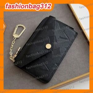 designer wallets bag luxurys purse Card Holder Mini Wallet Bag coin pouch luxury European and American zipper coin purse Classic hook money bank card storage bag