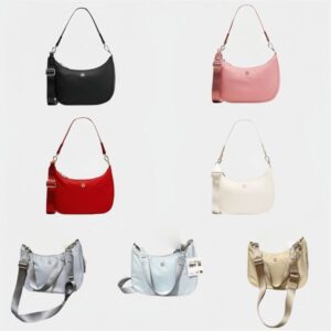 Designer bags Canvas Handbags women outdoor sports & fitness yoga crossbody bag hobos Tote bag Luxury single shoulder bag underarm bag duffle bag pink Cow horn bag