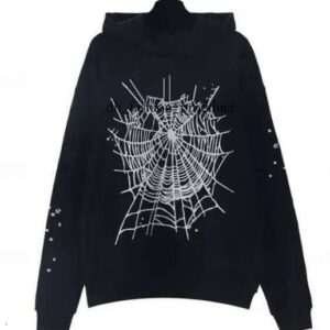 spyda hoodie hoodie womens Hoodie Rhinestone Cobweb Pink Hoodie Designer Sweatshirt Hoodie Web-Graphic Foaming Tracksuit Print Hip Hop Y2k Young Thug Hoodie abb