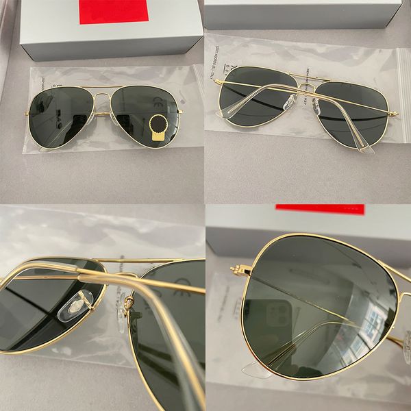 2025 Men Classic Brand Retro women Sunglasses Luxury Designer Eyewear Metal Frame Designers Sun Glasses Woman glass lenses With box