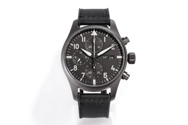 Pilots new High quality watch Designer watch Luxury mens watch self-winding mechanical movement case with sandblast matte finish size 41