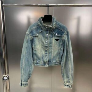 Designer Woman Jackets Denim Nylon Suit Coat Womens Budge Letters Pint Autumn Spring Female Designer Jackets Windbreaker Jeans