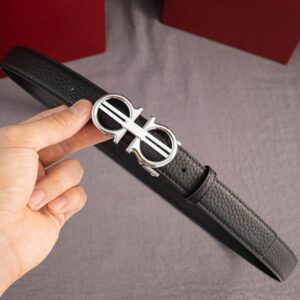 Designer Fashion Belt Mens Woman Belt Casual Smooth Buckle Belts 9 Styles Optional Width 10A Quality