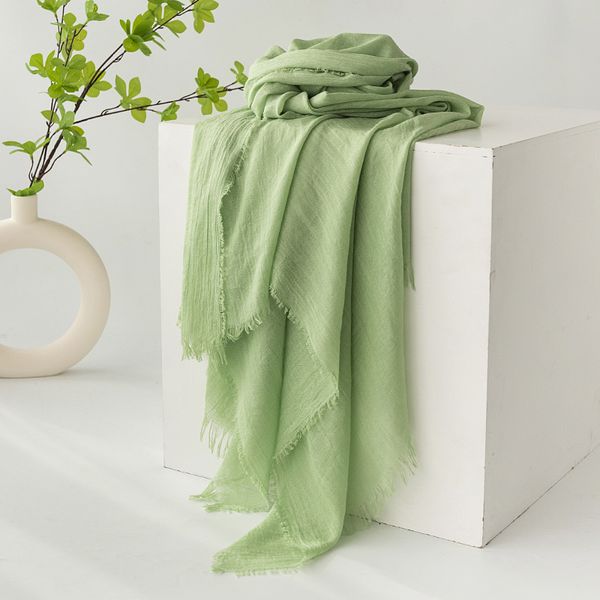 1-393 New winter imitation cashmere scarf for women Korean style tassel scarf