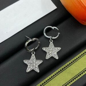 Designer Diamond Earrings Studs Women Fashion Gold Rhinestone 18K Gold Plated Earrings Eardrop Christmas Gift With Box