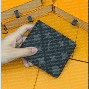 High Quality Designers Genuine Leather Fashion Designer Wallets Retro Handbag for Men Classic Card Holders Coin Purse Famous Clutch Wallet