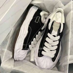 Designer Shoes Low Canvas Dissolving Shoes Green Black White thick soled Men Women sports casual board shoes size 36-47