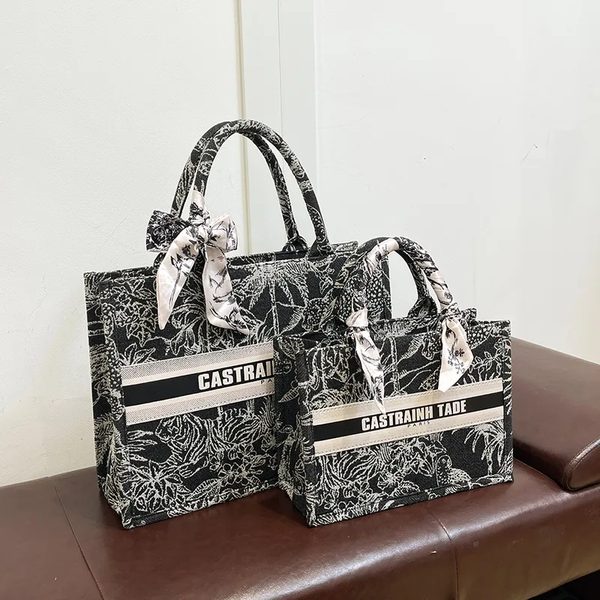 Designer bags fashion handbags classic pattern leather chrome summer handbags timeless luxury leather trim beach bags women shoulder bag