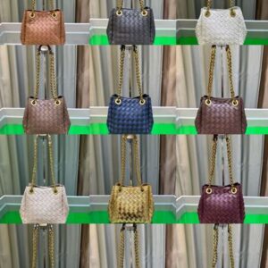 5A high quality best large parachute 14 colors complete shoulder bag armpit bag classic women's bag large capacity bag fashion shopping bag woven Parachute bag 20cm