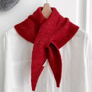 Korean Classic Cross Triangle Scarf –816720