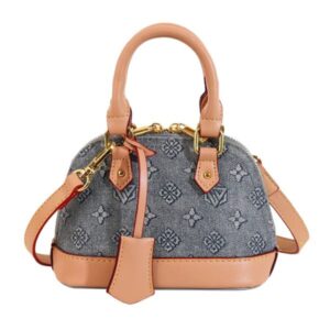 Designer Bag Shoulder Bag Retro Stylish Textured Shell Women New Fashion Luxury Bag Commuter Print Crossbody Denim Blue