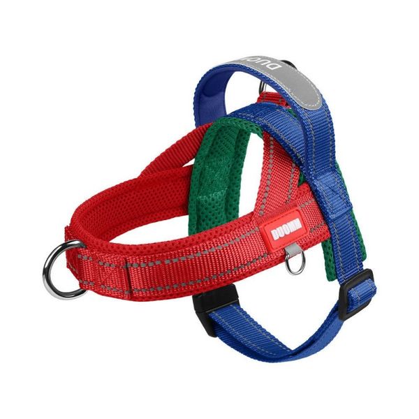 No Pull Dog Harness Nylon Large Dog Harness Reflective Pet Vest Padded Strap Harnesses For Small Medium Dogs Pitbull Buldog