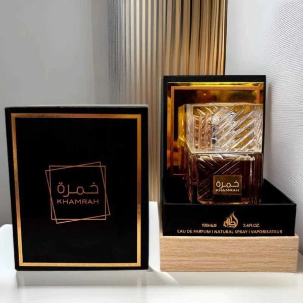 Khamrah 100ml Arab Brand Perfume Charming Mens Long-lasting Pheromone Sexy Body Spray Vanilla Caramel Woody Original EdpXJ250512