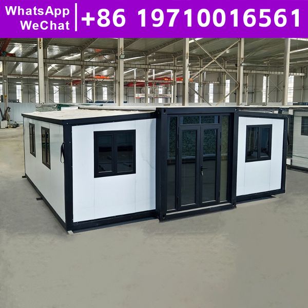 Tiny Home Prefabricated House for Spain Luxury Modern Factory Price Leak Proof Mobile House Capsule Outdoor Frame Steel Hot Sale