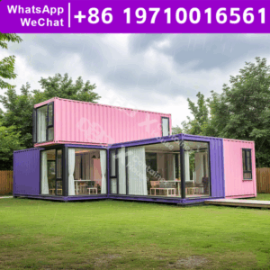 Scenic Island Lodge Flat Pack Home Modular Container House Prefab Tiny Retreat Garden Oasis Solar Ready Luxury Outdoor Setup
