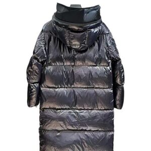 womens jacket down jacket designer jacket women hooded pufferjacke winterjacket huppelong woman long puffer jackets coat loose casual letter asian size 1 2 3 4
