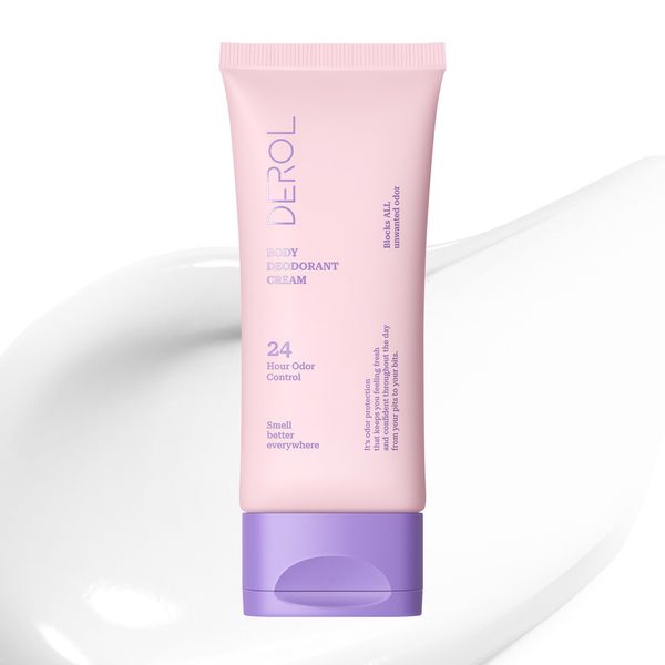 DEROL antiperspirant body lotion refreshing fragrance fresh deodorant dry armpits odorless deodorizing cream