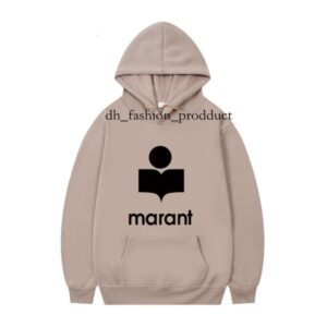 Marants Hoodies 2025 Hot Sales Letter Printed Sweatshirts Top Fashion Womens Mens American Classic Solid Color Casual Sports Long Sleeve Marrants Pullover 0d2