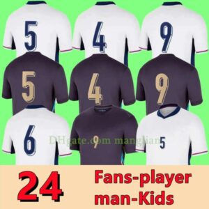 2024 Angleterre FODEN soccer jerseys KANE STERLING GREALISH RASHFORD MOUNT BELLINGHAM SAKA 24 25 national Football shirt men kids kit uniform ENGLANDS TRIPPIER ddd