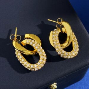 Diamond Moissanite Earrings Designer For Women Men Making Of 925 Sterling Silver Stud Earrings Screw Back Earring Jewelry Valentines Day Gift Jewlery Designer