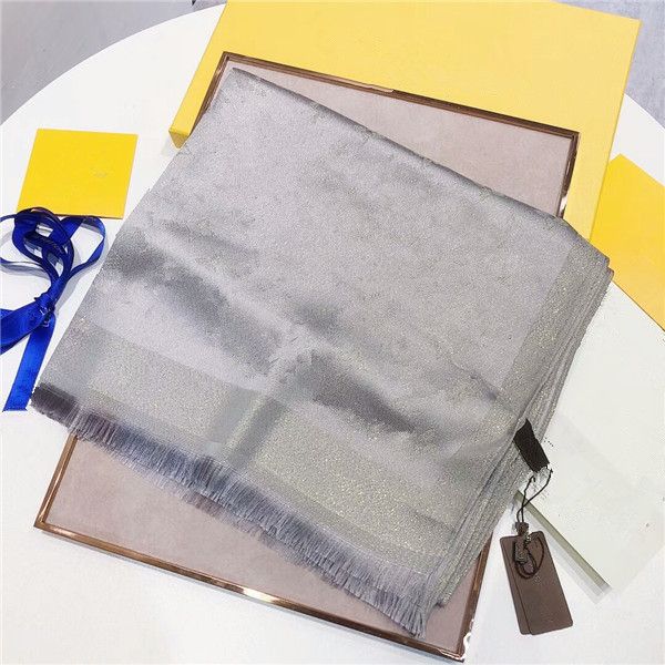 Silk Scarf Fashion Man Women 4 Season Shawl Letter Scarves Size 180x70cm 12Color High Quality