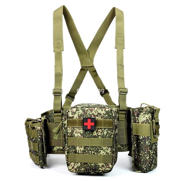 New shoulder belt tactical waist seal cross-border hot selling camouflage multi-functional carry molle belt manufacturers