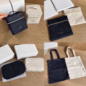 Designer women's toiletry box bag DIY Shoulder Bag Golden Printed Classic Cosmetic Beauty Pouch Makeup Organizer Storage Case VIP Gift Box