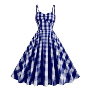 023-A purple striped beauty top dress