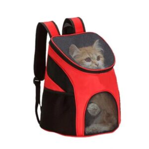 Foldable Outdoor Travel Pet Carrier – Large Capacity Breathable Mesh Dog Bag