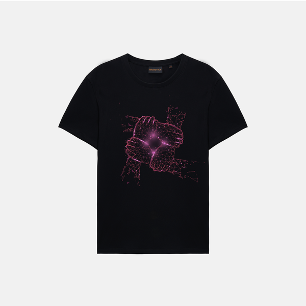 Breathable Comfort Tee with Long-lasting Print - Unisex Casual Shirt