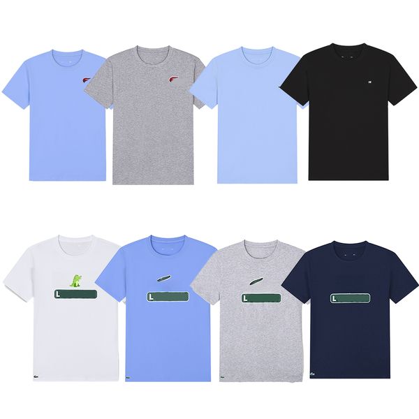 Designer T-Shir Men T-Shirts France casual Polo men shirts Printing Clothing 100% cotton fashion business shirt collard mesh shirts lapel short sleeve breathable S-2XL