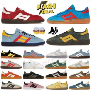 Running Designer Shoes casual Shoes Handball Spezi Men Women Platform Sneakers Black Clear Pink Gum Collegiate Navy Gum Outdoor Sports Sneaker