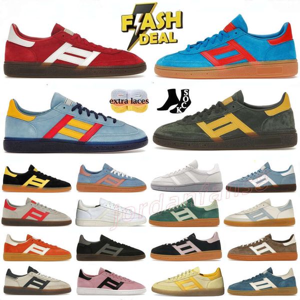 Running Designer Shoes casual Shoes Handball Spezi Men Women Platform Sneakers Black Clear Pink Gum Collegiate Navy Gum Outdoor Sports Sneaker