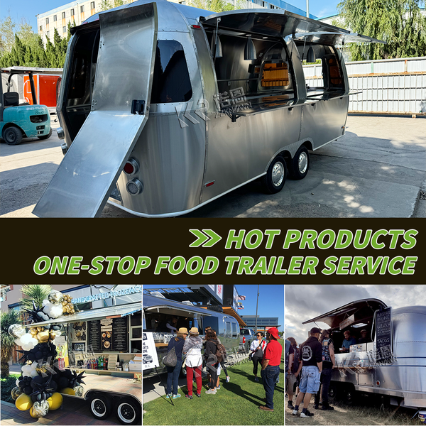 Concession Coffee Food Trailer Street Restaurant Pizza Truck Coffee Vending Kiosk Mobile Fast Food Truck With Full Kitchen