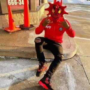 Mens Hoodies Fast Glo Gang The Glory Full Zip Hoodie High Street 1 1 Men Women Drink Embroidery Cartoon Hoody Sweatshirts Fall Winter Loose Zip Up Hoodie Top