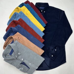 Men Casual Shirts Plaid shirt spring and autumn stripe shirt business dress shirt Fashion classic shirts mens embroidery decoration Comfortable top Long shirt ss