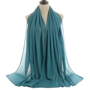 8007 Women's simple mid-length sunscreen scarf shawl