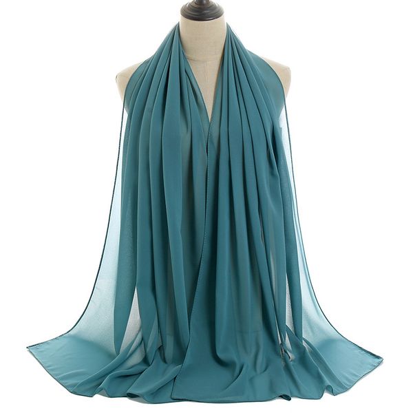 8007 Women's simple mid-length sunscreen scarf shawl