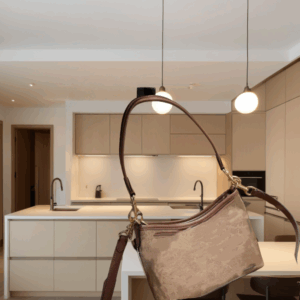 Popular fashion leather ladies small bag luxury style with big brand box –CA8007