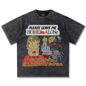 American Style Pure Cotton Heavy Male Summer Fun Illustration Direct Print 300g Short Sleeve T-Shirt