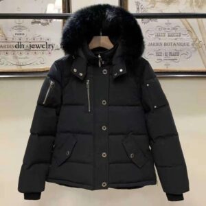 Moose Down Jacket Men's Fur Collar Parka Winter Waterproof White Duck Coat Cloak Doudoune Men And Women Casual Knuckle e09