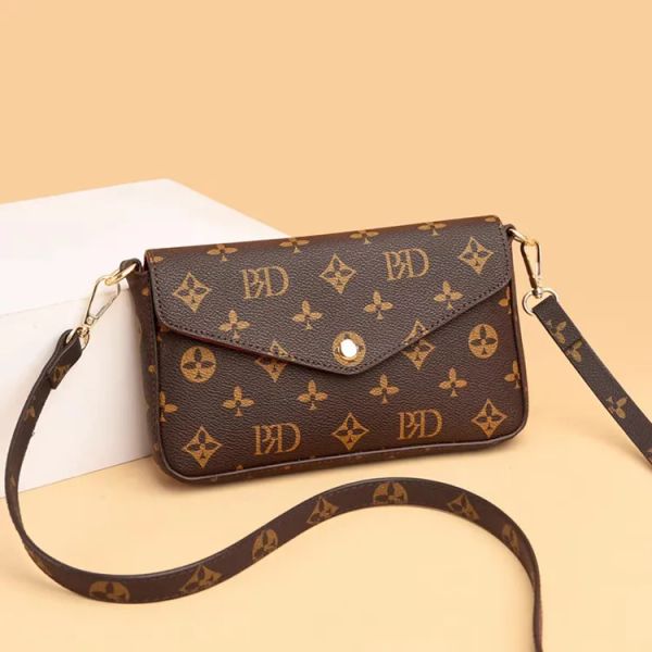 2025 Designer New Premium Printing Tote Women Versatile Elegant Party Shoulder Crossbody Bag 01