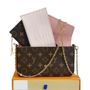 Luxury women's bags 3-piece chain bags designer card holders large-capacity tote bags wallets, crossbody underarm bags handbags messenger bags clutches