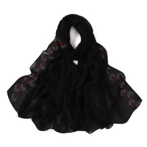 New Fashion Hot Diamond Pearl Chiffon Scarf –896792