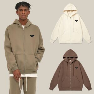 GG-P-R-A Brands Hoodies Sweatpants Designer Mens Womens Hoodies Sweatshirts Zip Cardigan Hooded Sweatshirts Couple Casual Sports Pants Sweaters Sportswear S-5XL